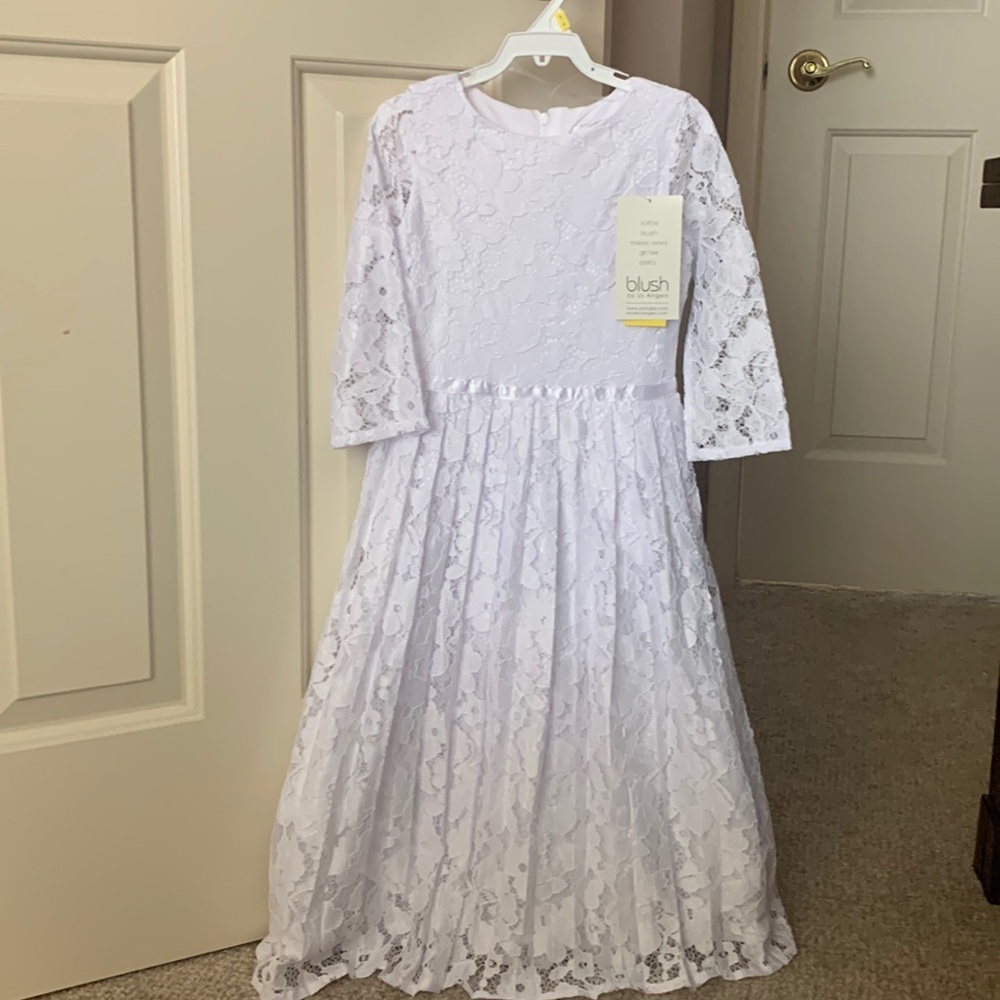 Girls White Dress